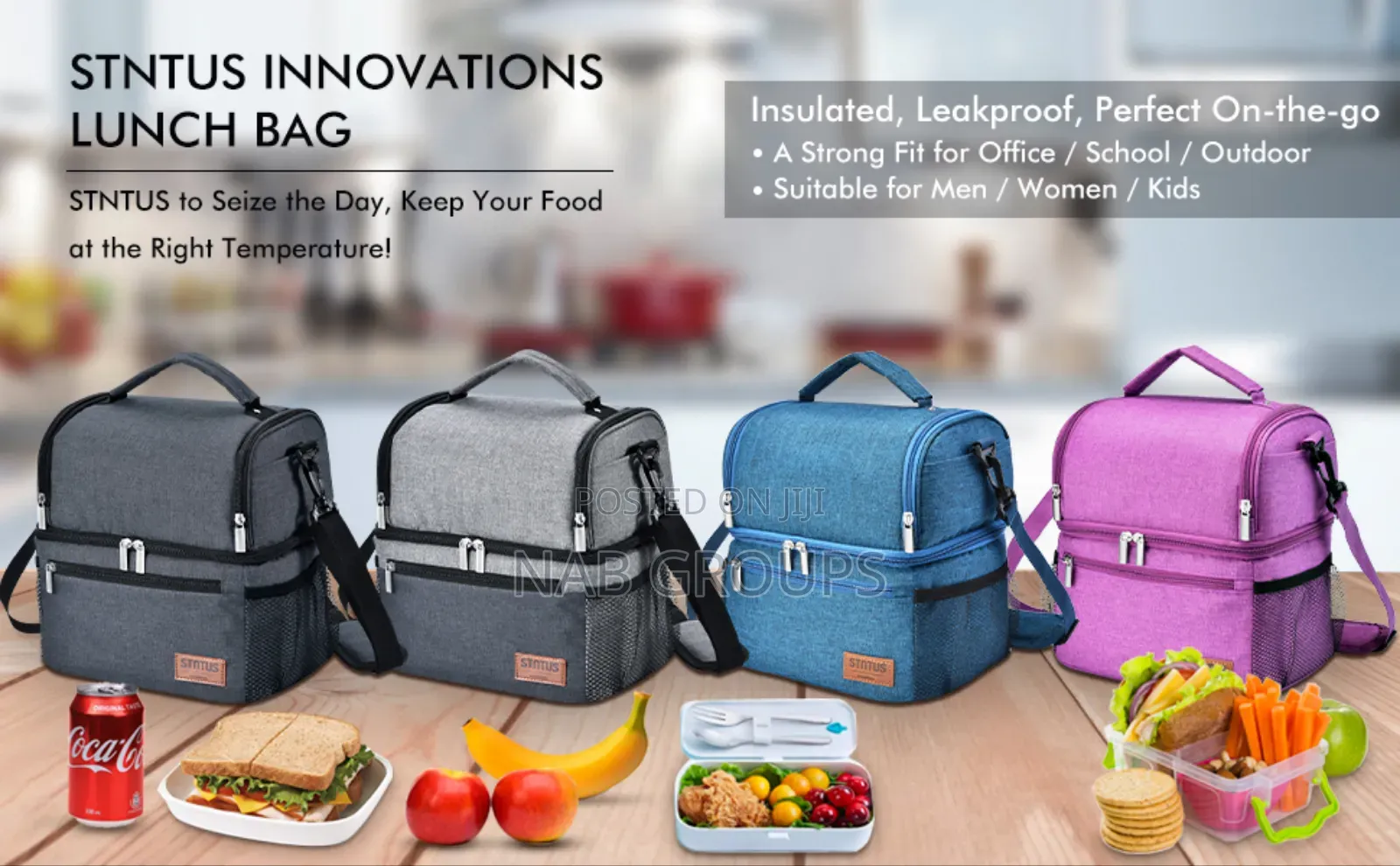 Stntus Dual Compartment Bag