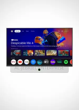 Powerology 27” Portable Smart Tv With Built-in Battery