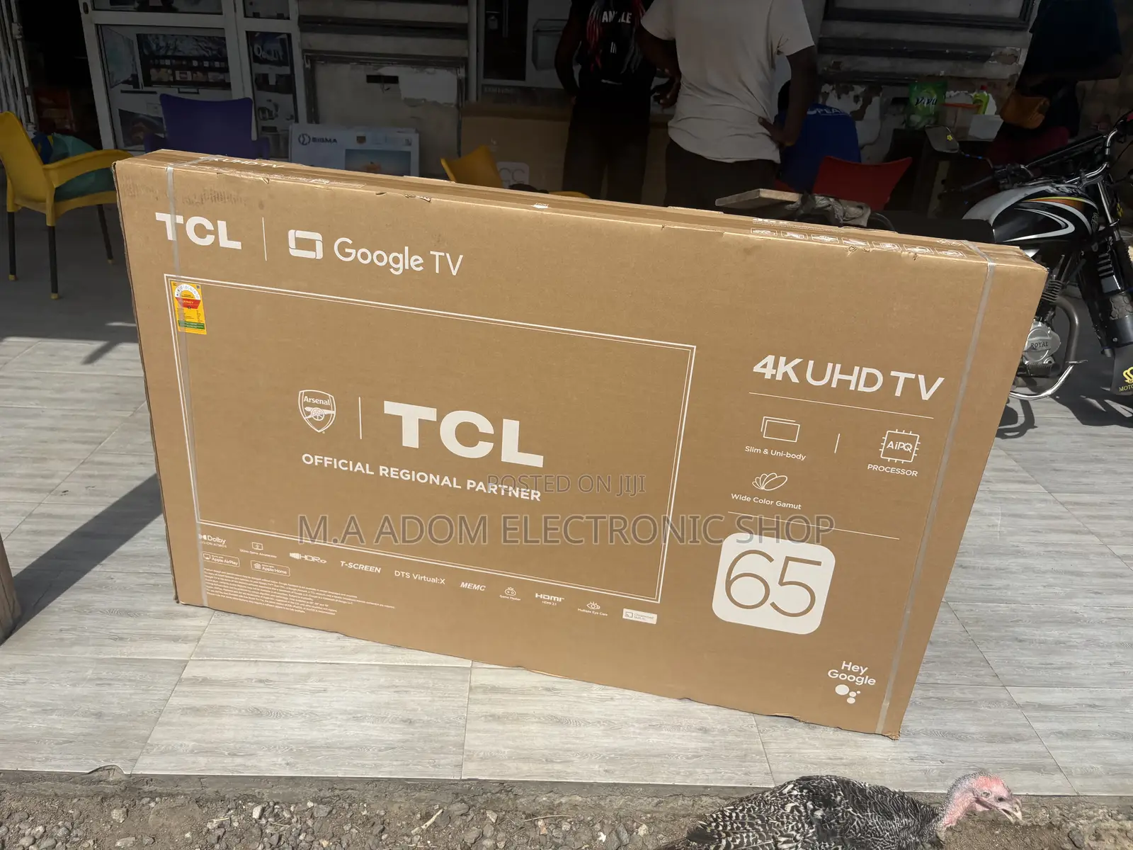 TCL 65” Smart Android Led Tv