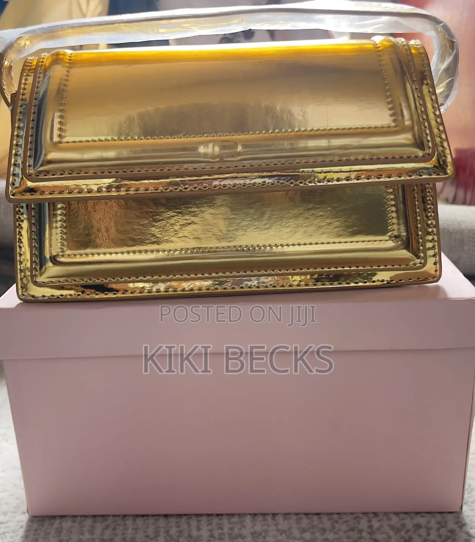 Silver Women’S Clutch Bag