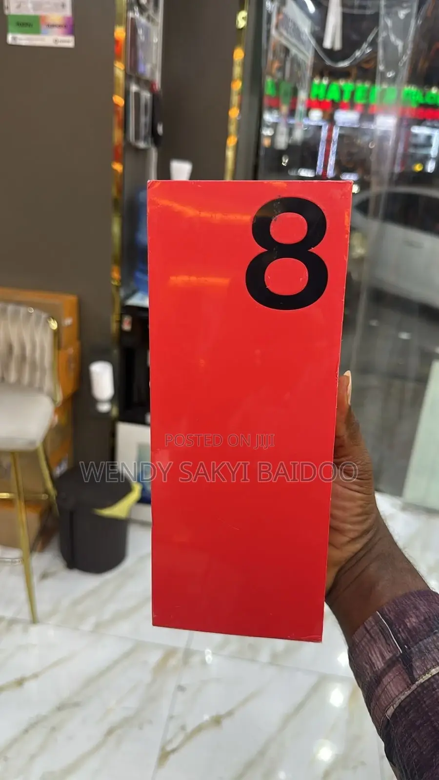 New OnePlus 8 128 GB Black