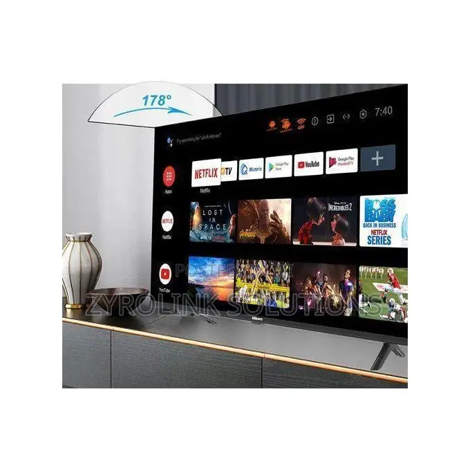 Hikers 43'' Inches Smart Frameless FHD Smart Led Tv
