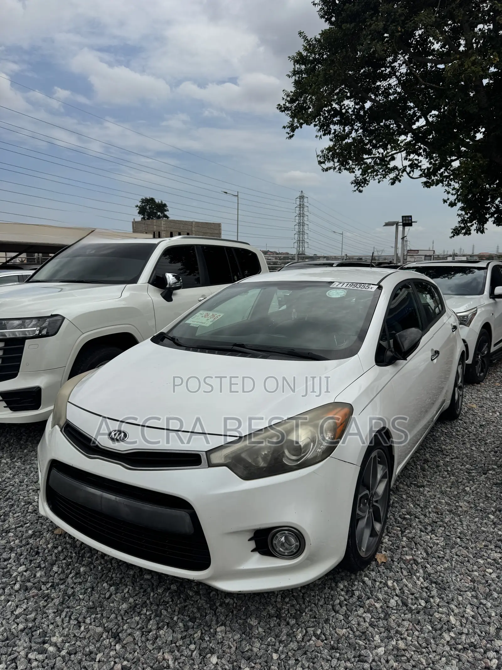 Kia Forte SX Hatchback 2015 White
