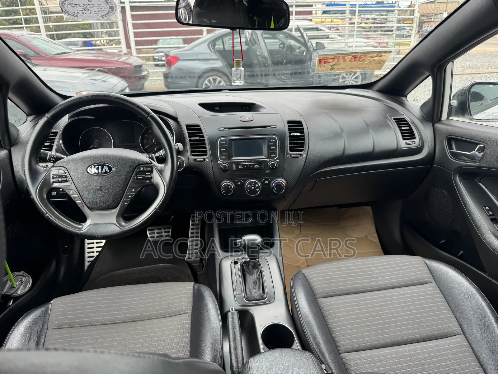 Kia Forte SX Hatchback 2015 White