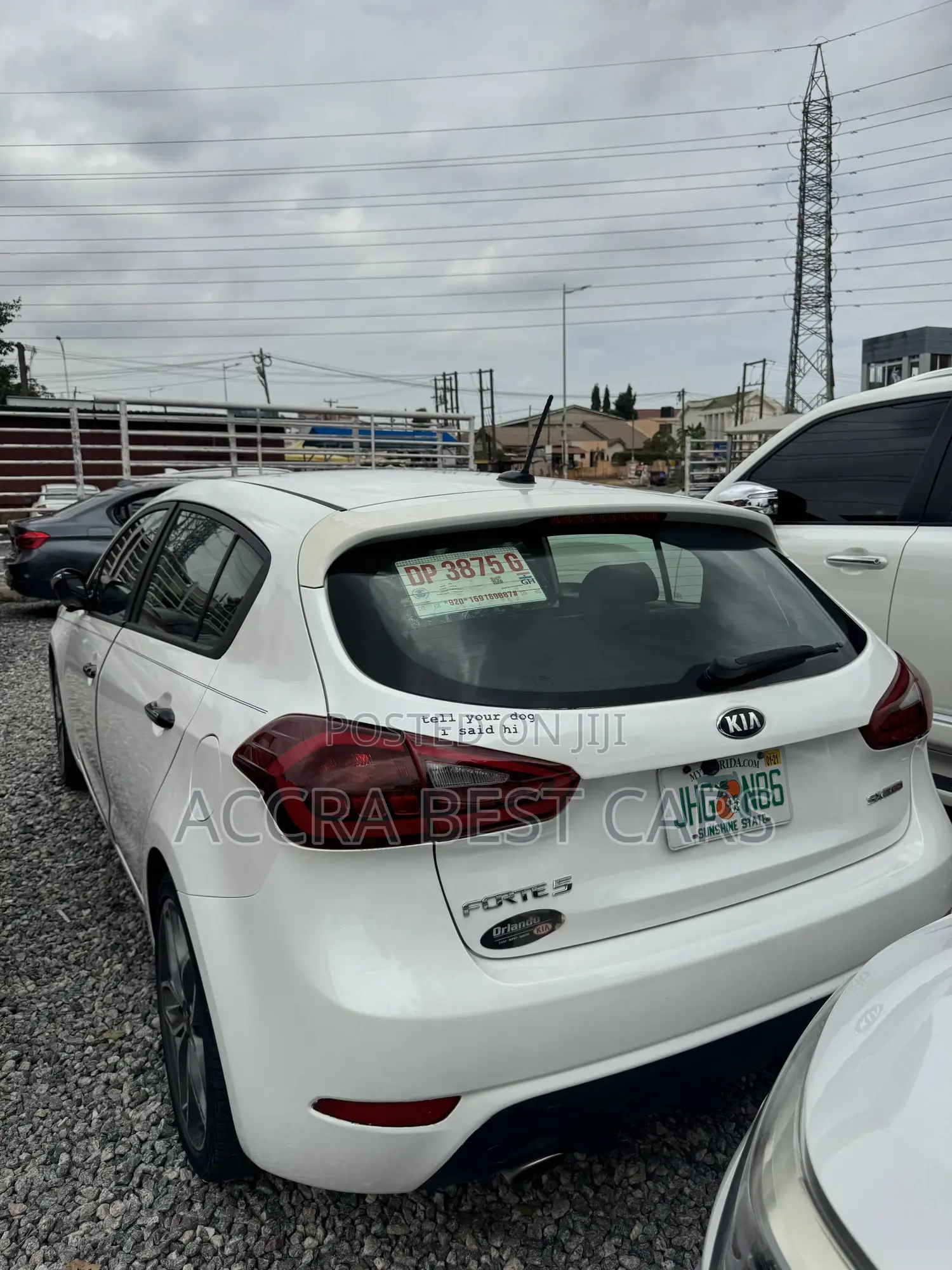 Kia Forte SX Hatchback 2015 White