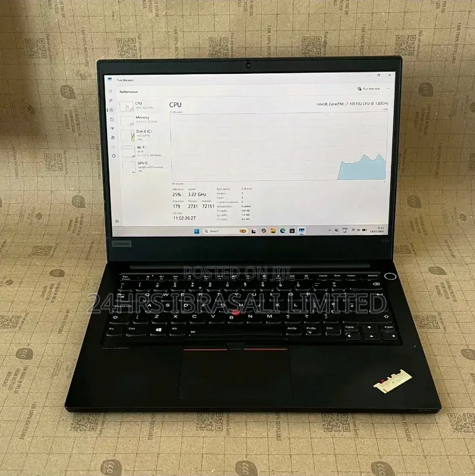 Laptop Lenovo ThinkPad E14 Gen 1 8GB Intel Core i5 SSD 256GB