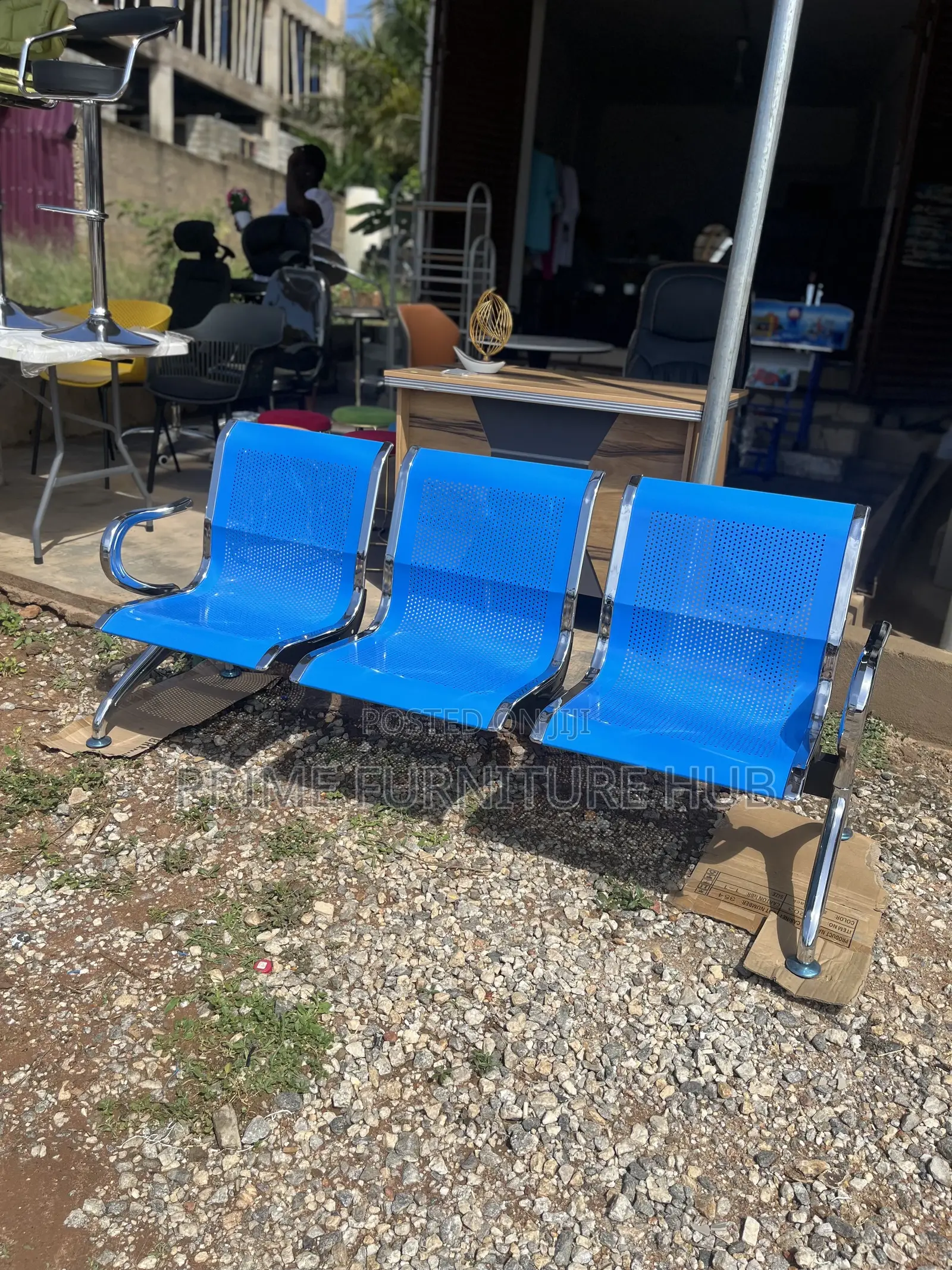 3-Seater Waiting Chair