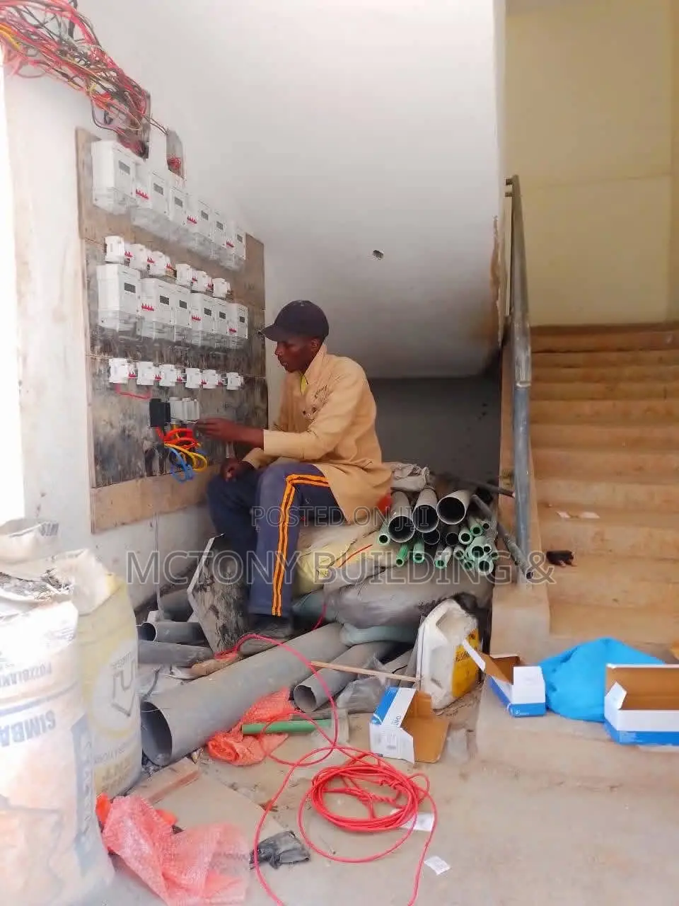 Electrical and Plumbing Works