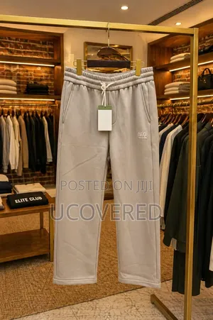 Heather Stone Relaxed Fleece Sweatpants