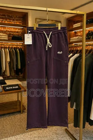 Heather Stone Relaxed Fleece Sweatpants