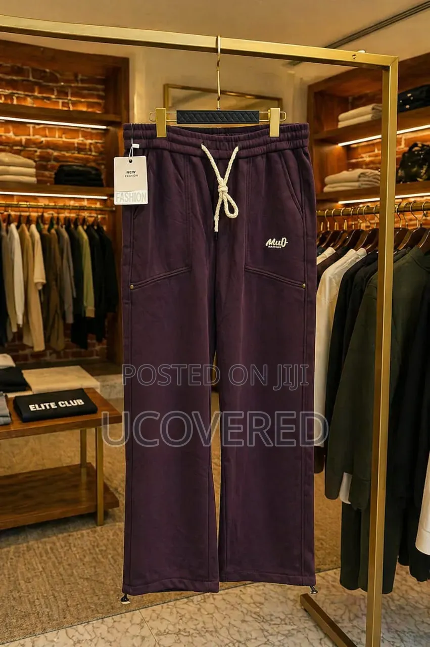 Heather Stone Relaxed Fleece Sweatpants