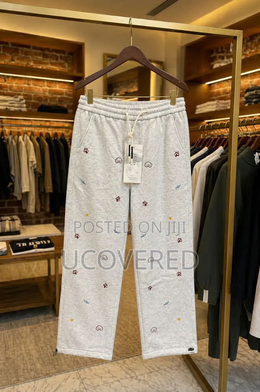 Heather Stone Relaxed Fleece Sweatpants