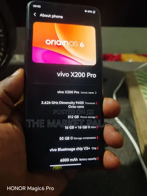New Vivo X200 Pro 512 GB Black