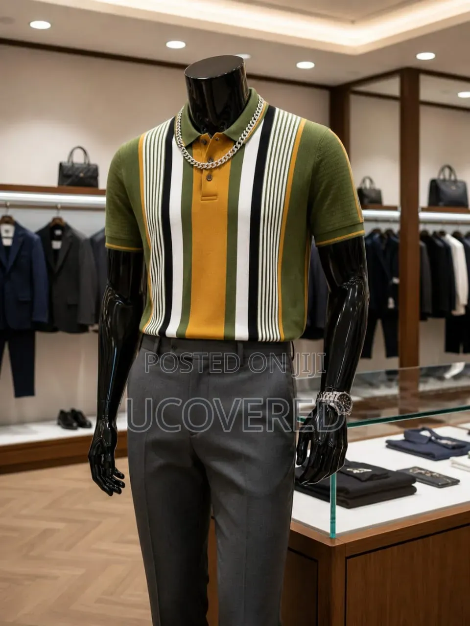 Men's Knitted Polo Shirts
