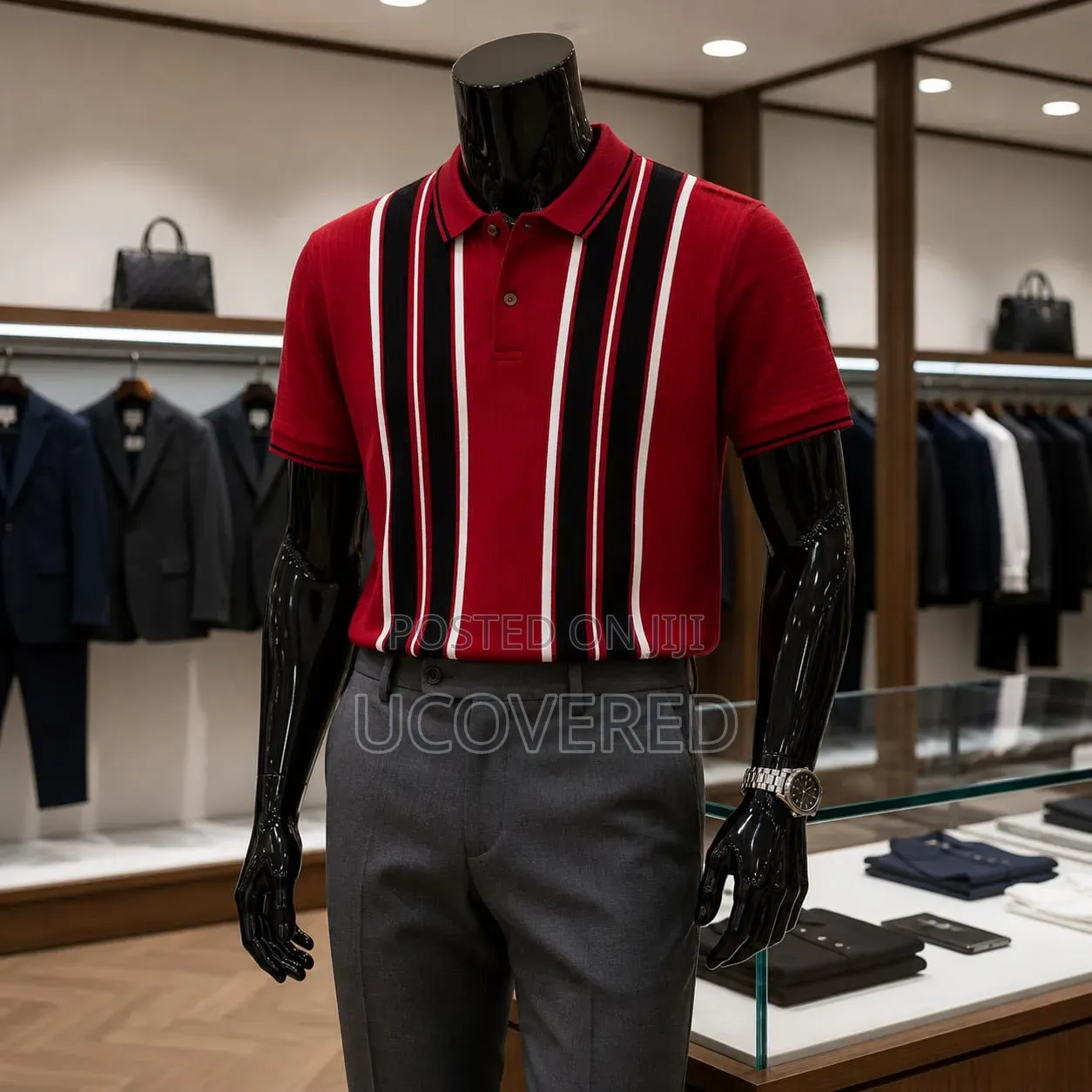 Men's Knitted Polo Shirts