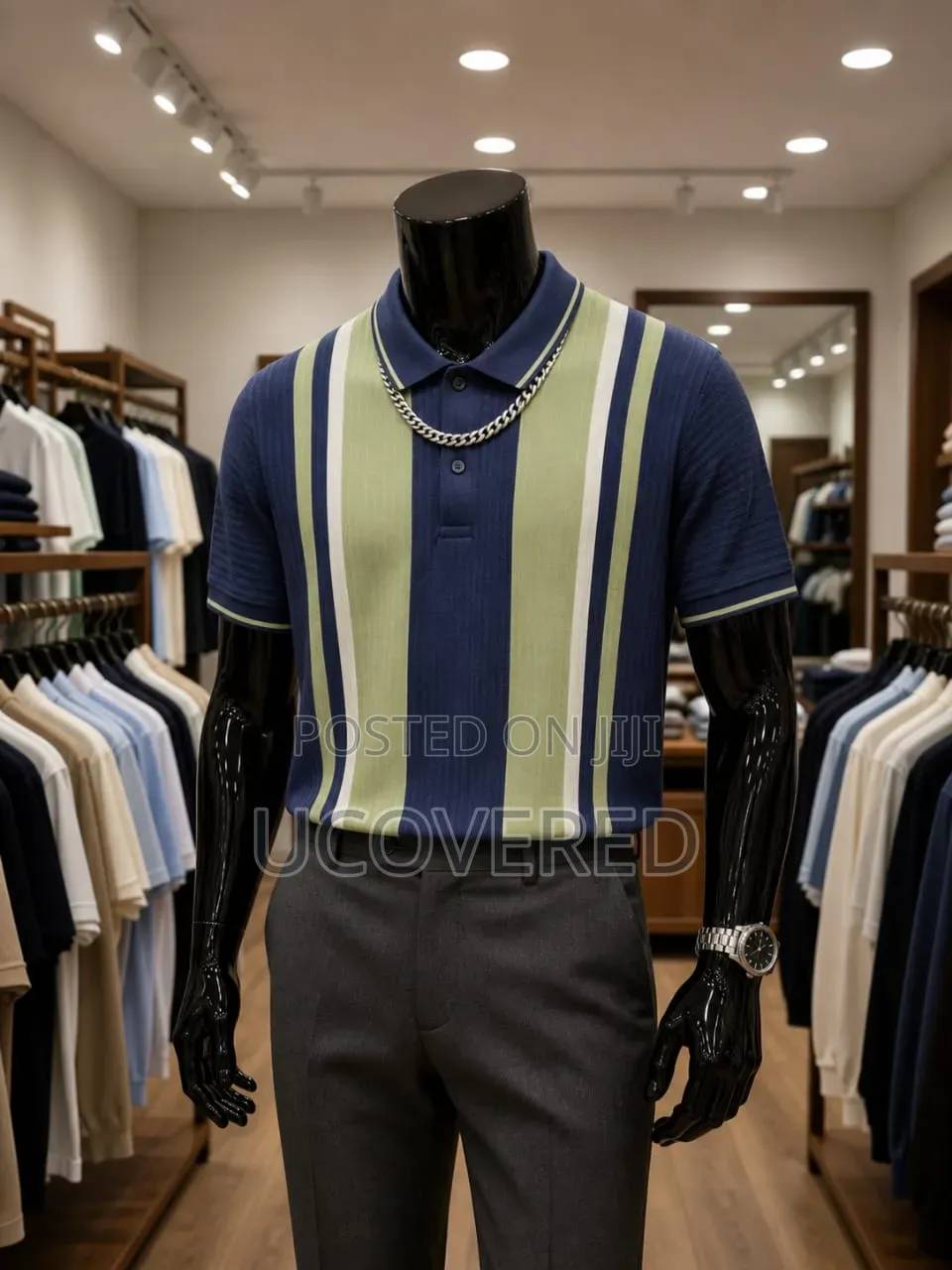 Men's Knitted Polo Shirts