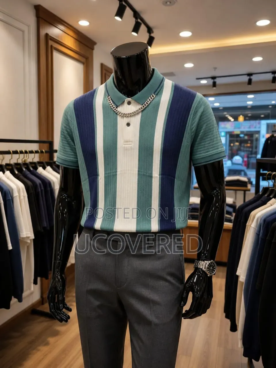 Men's Knitted Polo Shirts