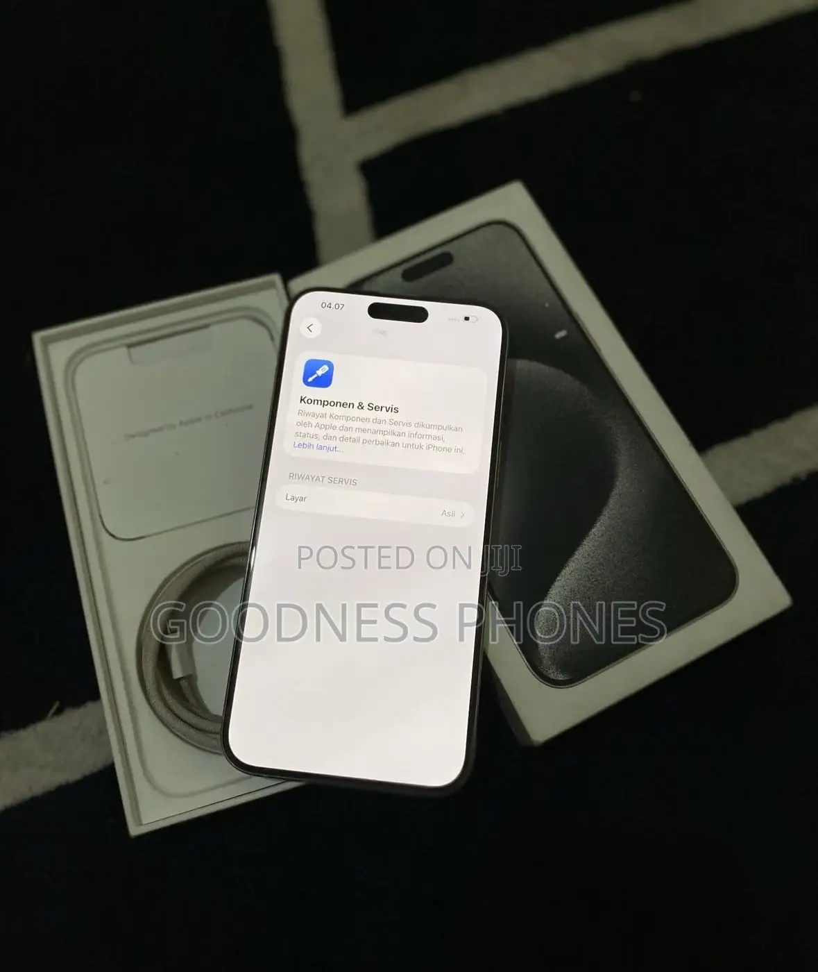 Apple iPhone 15 Pro Max 256 GB Silver