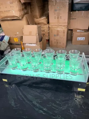 Led Shot Serving Rack
