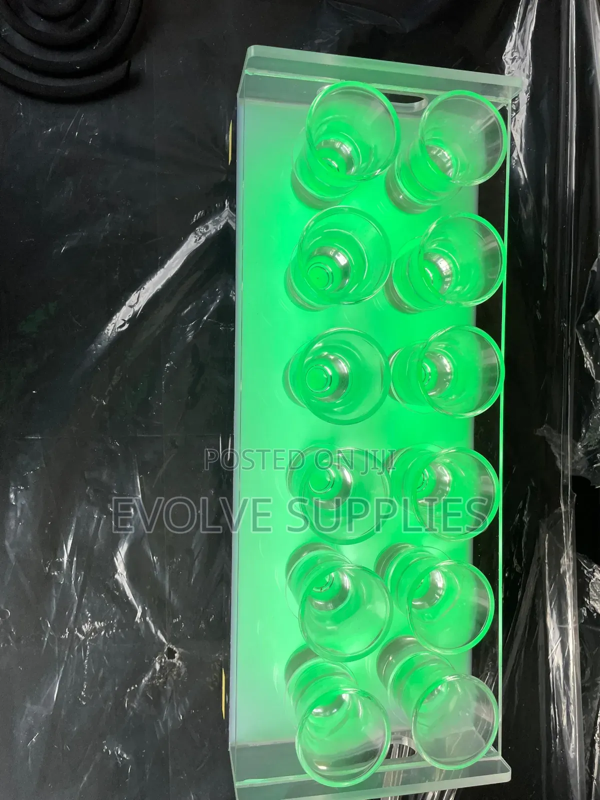 Led Shot Serving Rack