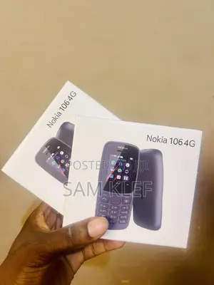 New Nokia 106 Black