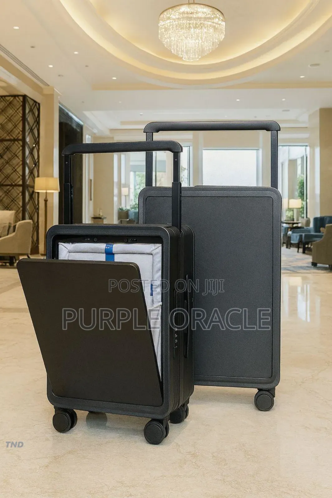 Modern Luggage Duo for Gentlemen
