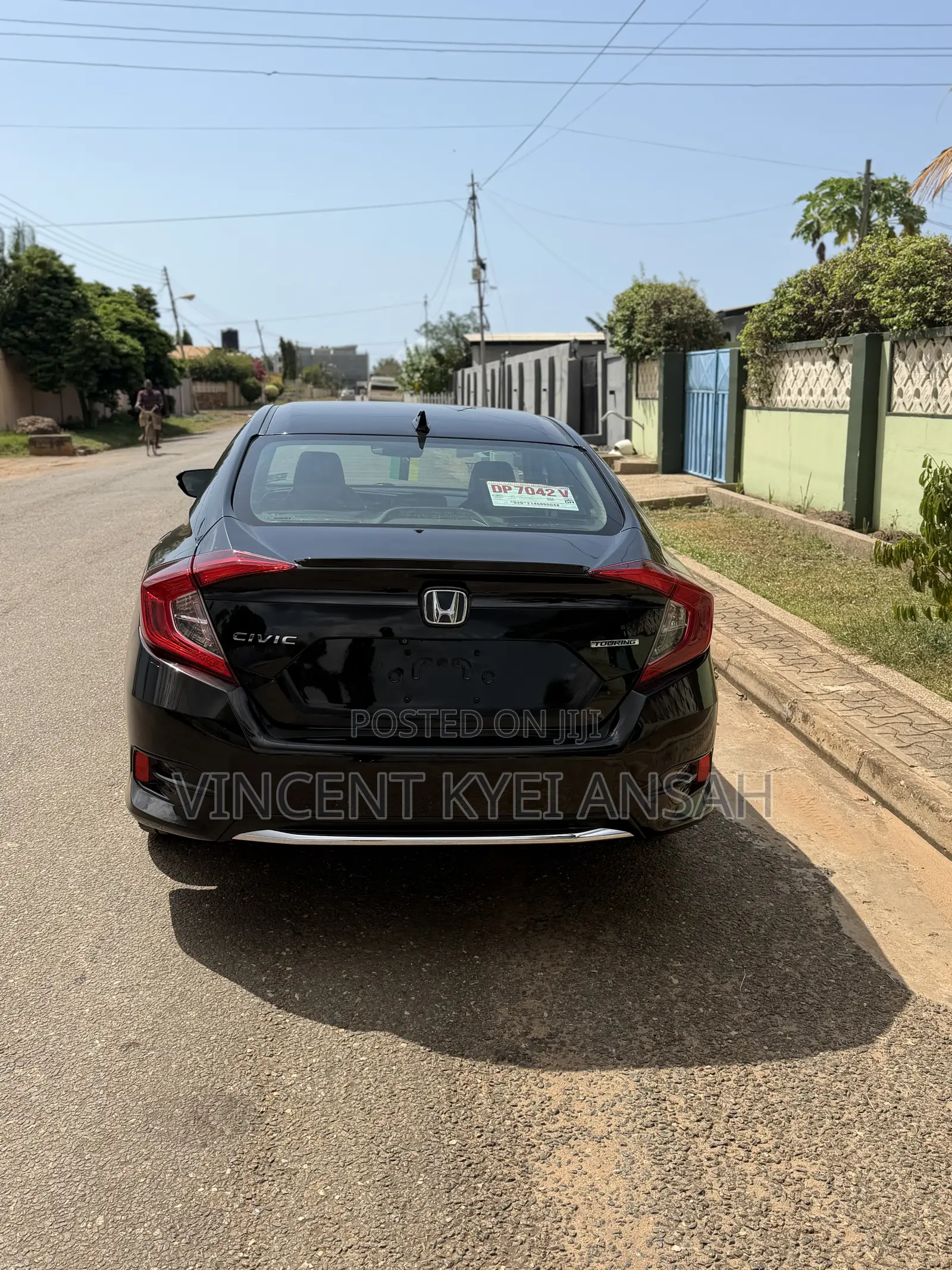 Honda Civic Touring Sedan 2019 Black
