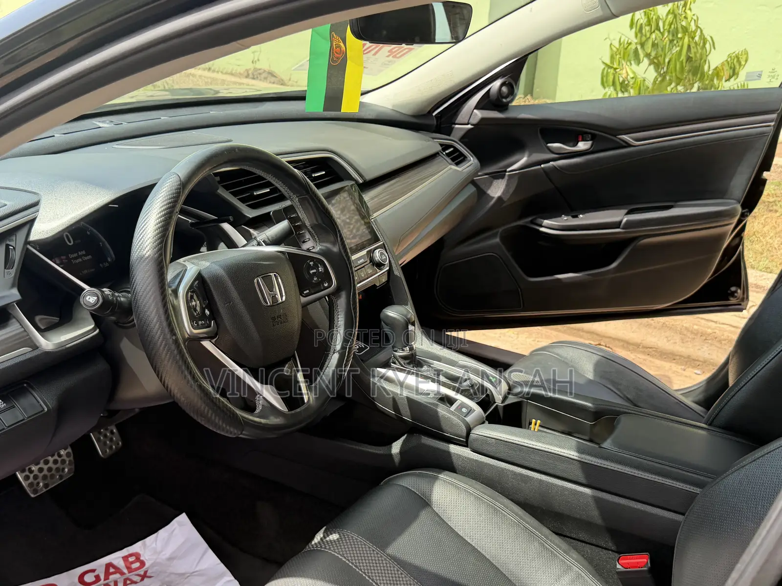 Honda Civic Touring Sedan 2019 Black