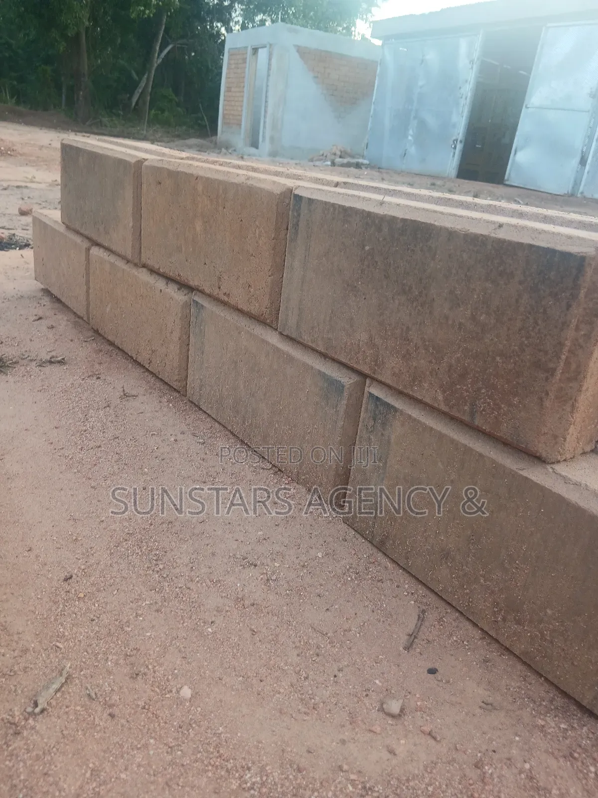 7" Interlocking Laterite Bricks