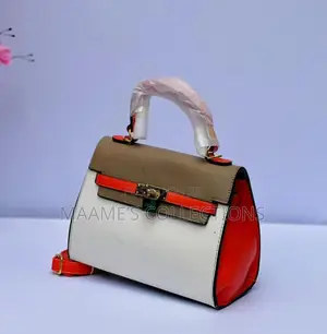 Hermes Three-Tone Design Handbag