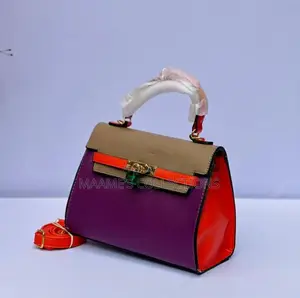 Hermes Three-Tone Design Handbag