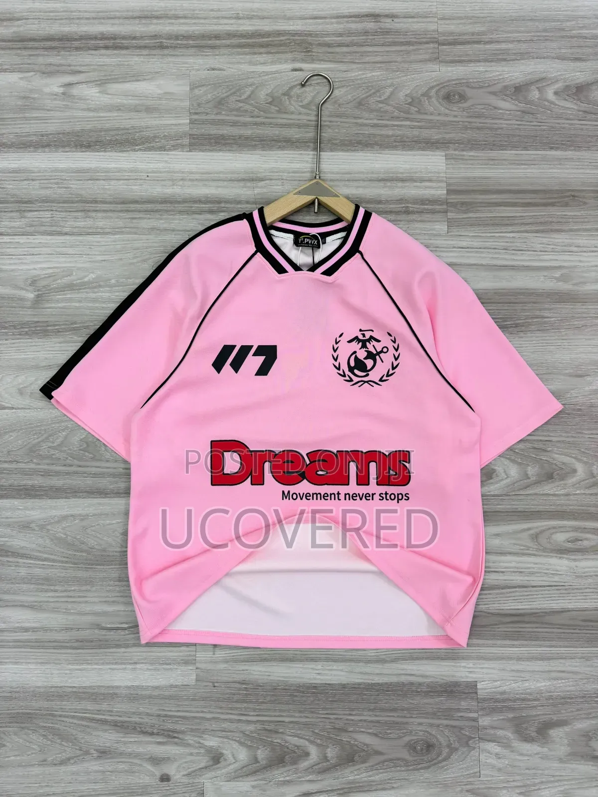 Polo Shirts and Sports Jerseys Featuring a "Dreams" Logo