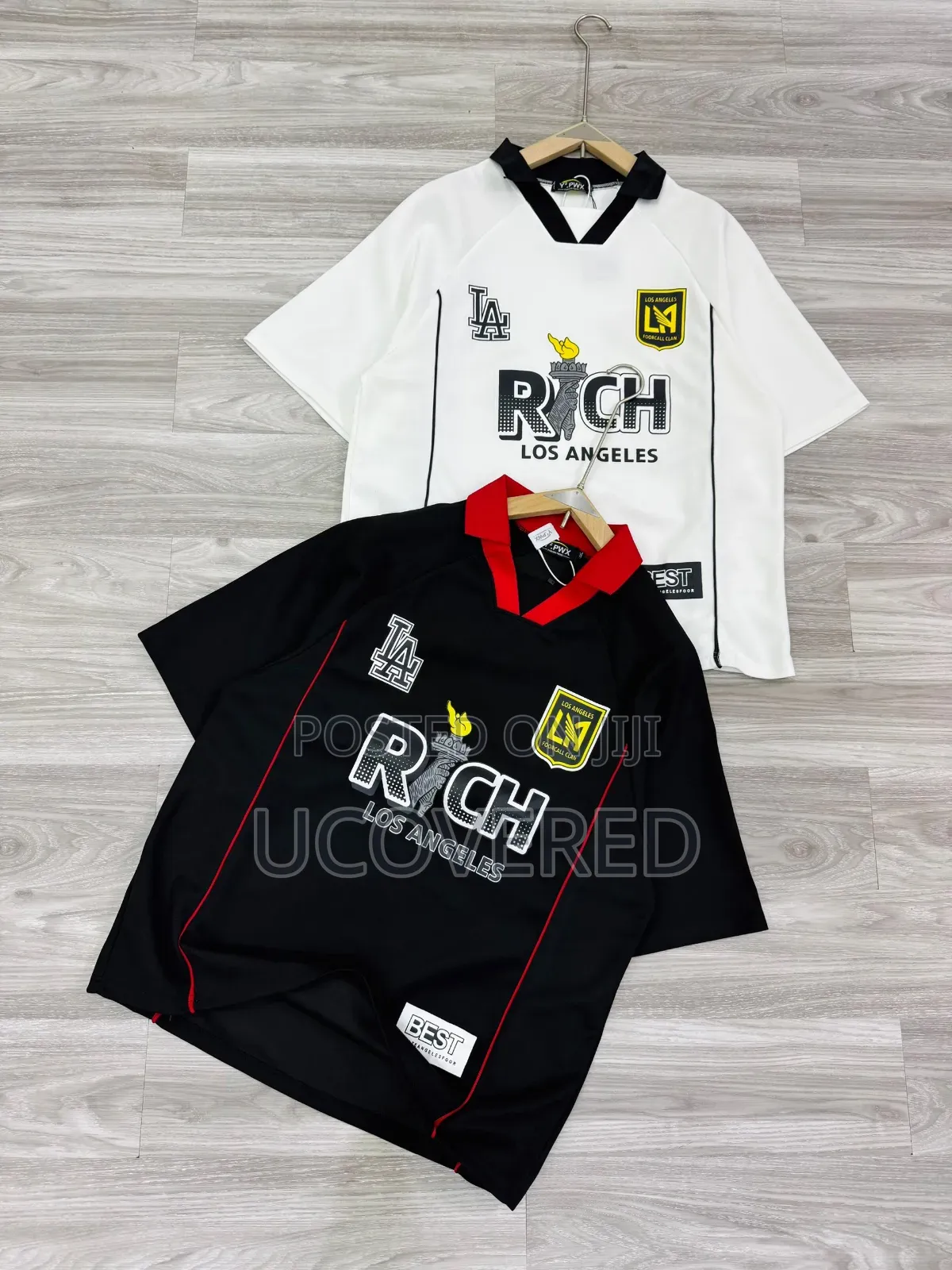 Polo Shirts and Sports Jerseys Featuring a "Dreams" Logo