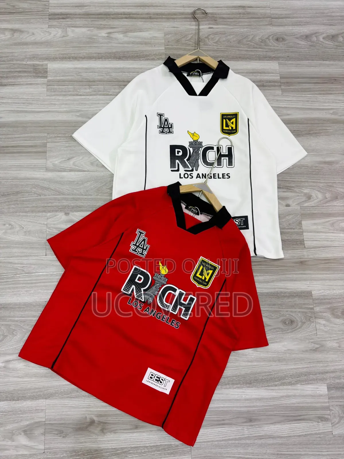 Polo Shirts and Sports Jerseys Featuring a "Dreams" Logo