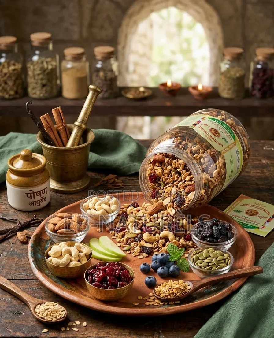 High Protein Fiber Rich Essential Granola Nutriplus