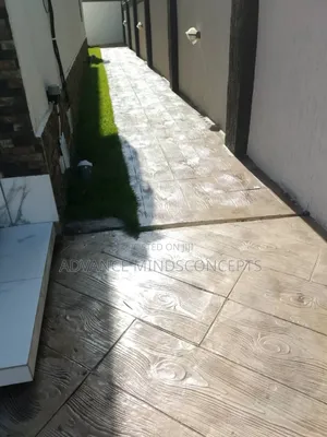 Floor Design With Natural Grass