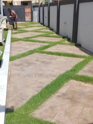 Floor Design With Natural Grass