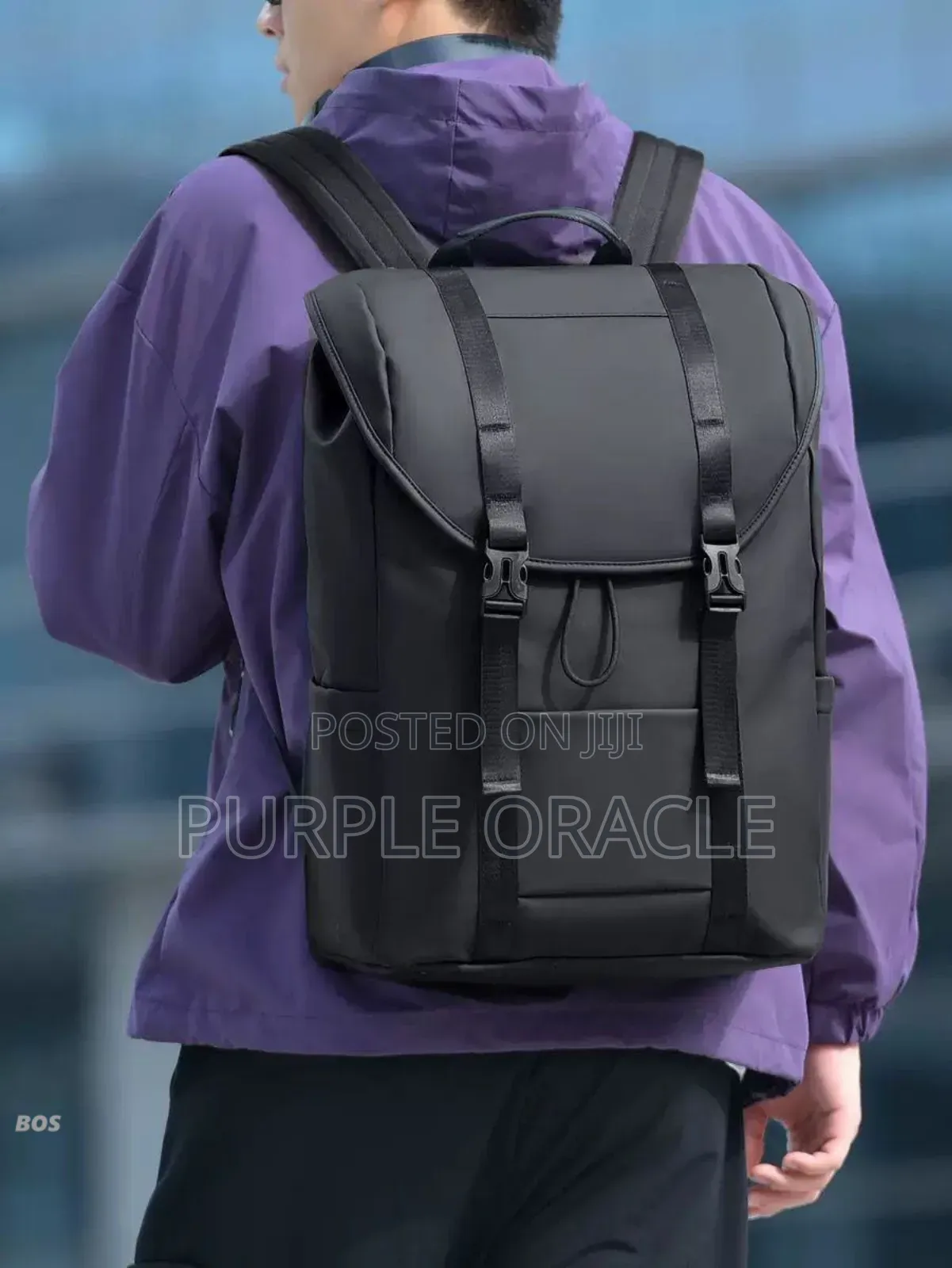 All-Weather Modern Utility Leather Backpack