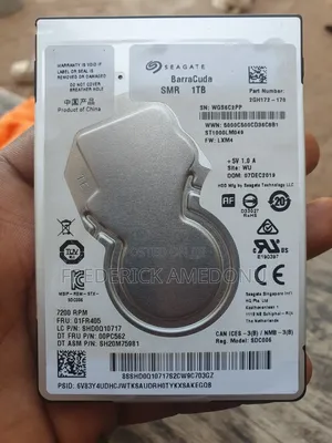 1tb Seagate Laptop HDD (2.5" Sata, 7200rpm)