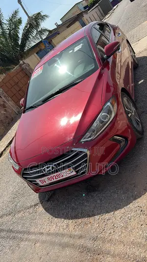 Hyundai Elantra 2017 Red