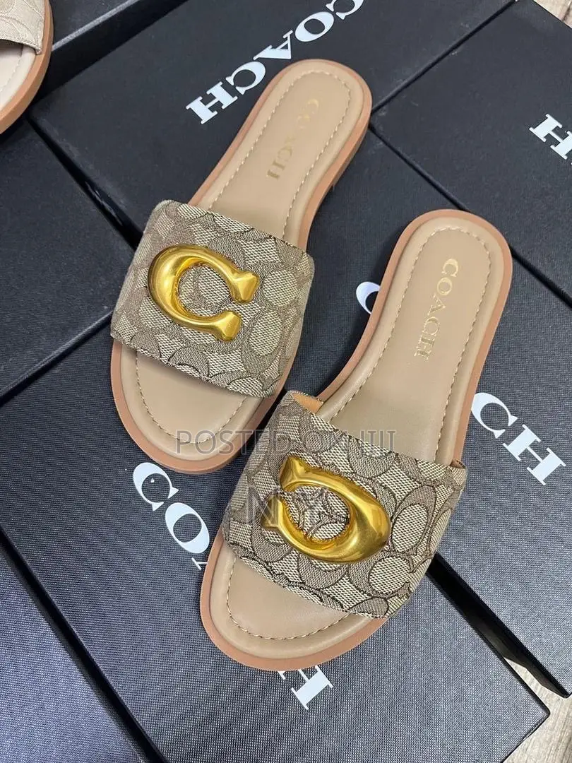 Coach Slippers Available