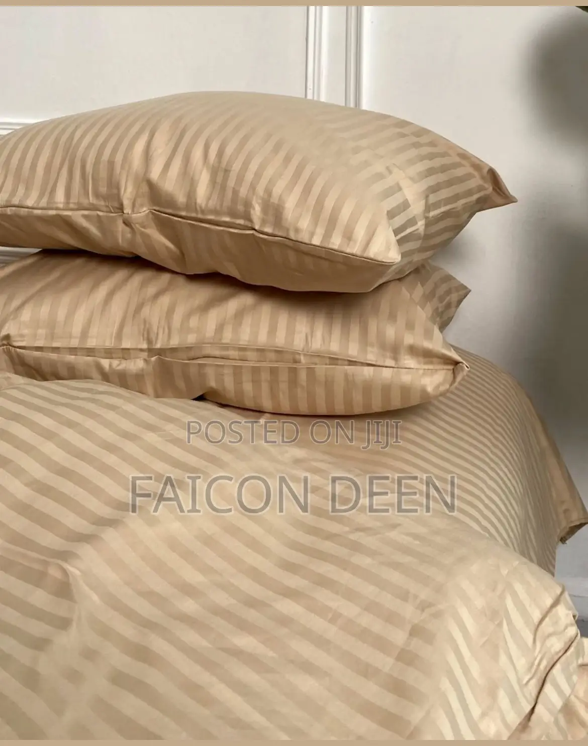The Feel of Real Cotton (2 Hotel Cotton Bedsheets ,4 Pillow Cases
