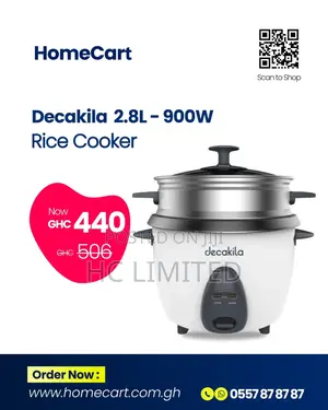 Decakila 2.8l 900w Rice Cooker - Keer035w