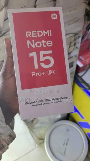 New Xiaomi Redmi Note 15 Pro+ 256 GB Black