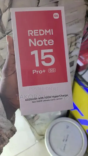 New Xiaomi Redmi Note 15 Pro+ 256 GB Black