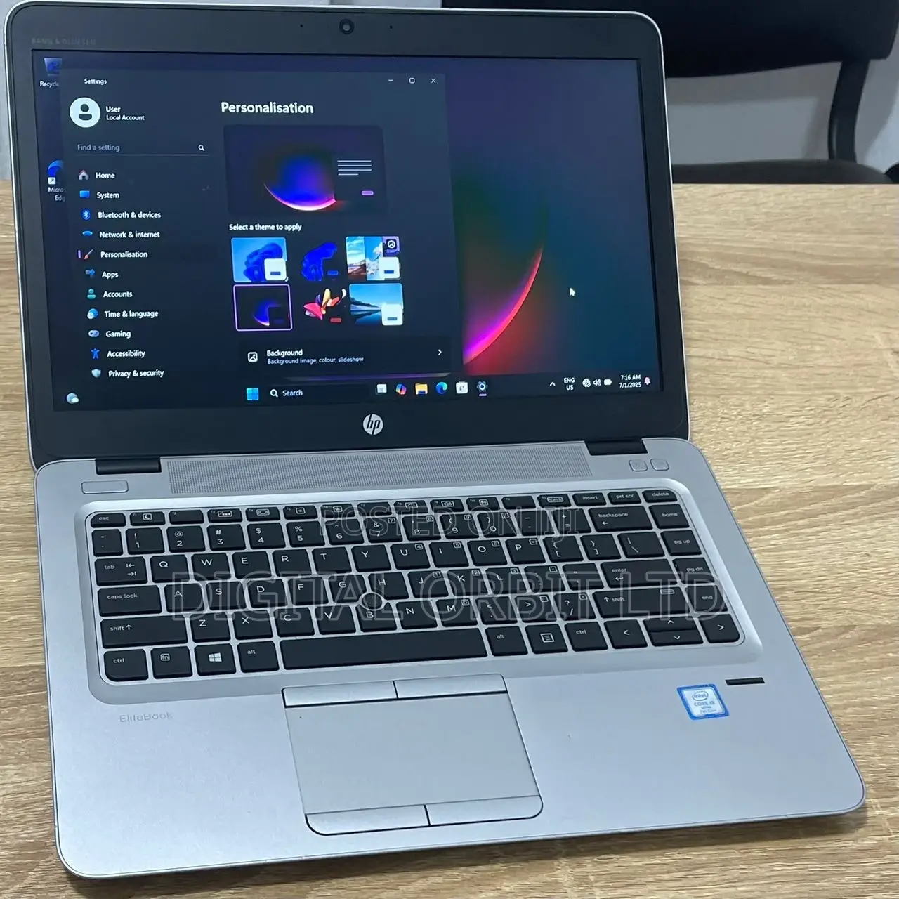 Laptop HP EliteBook 840 G4 8GB Intel Core i5 SSD 256GB