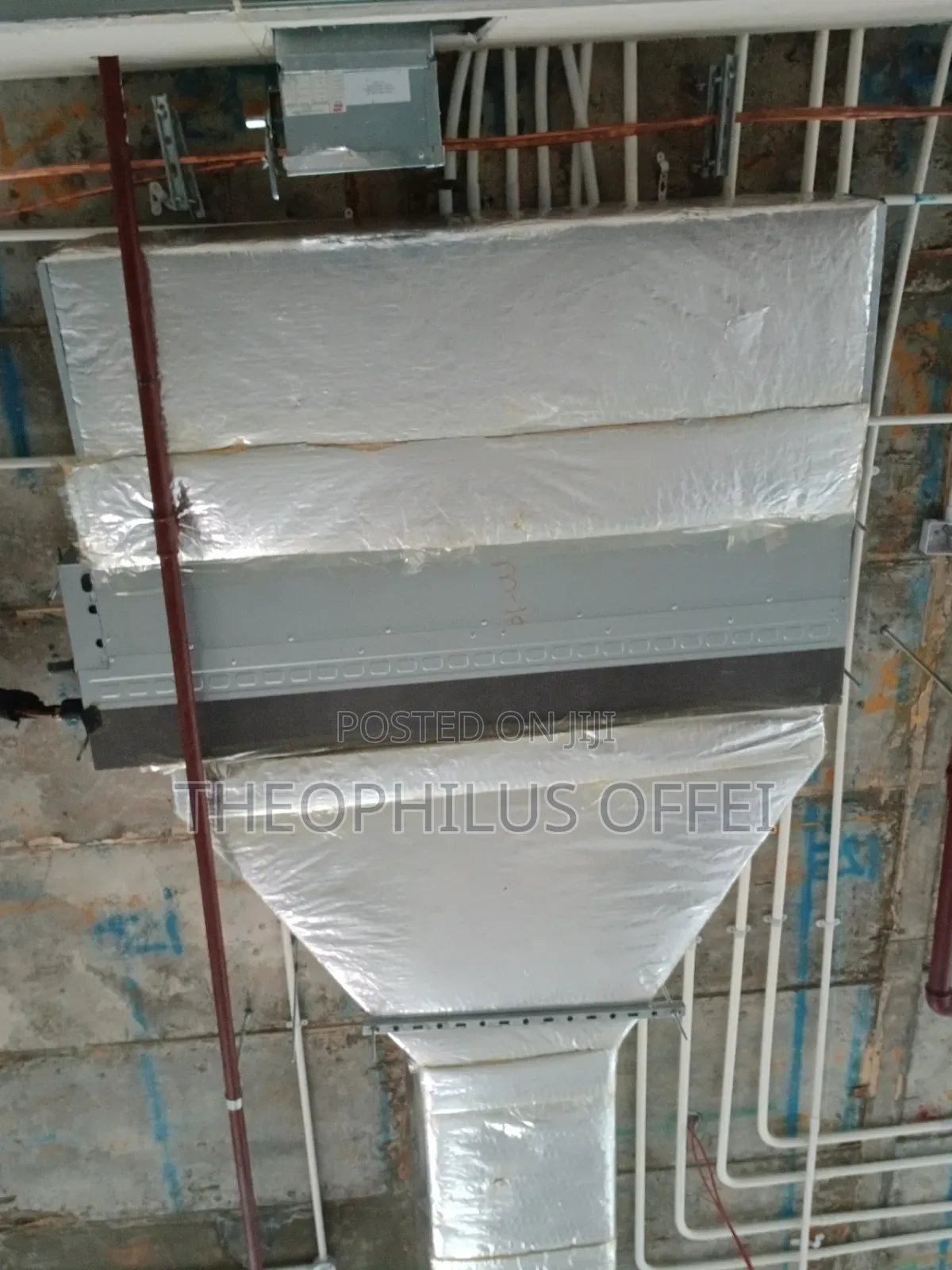 Installation of Ducts System, Lagging, Extractor Fans