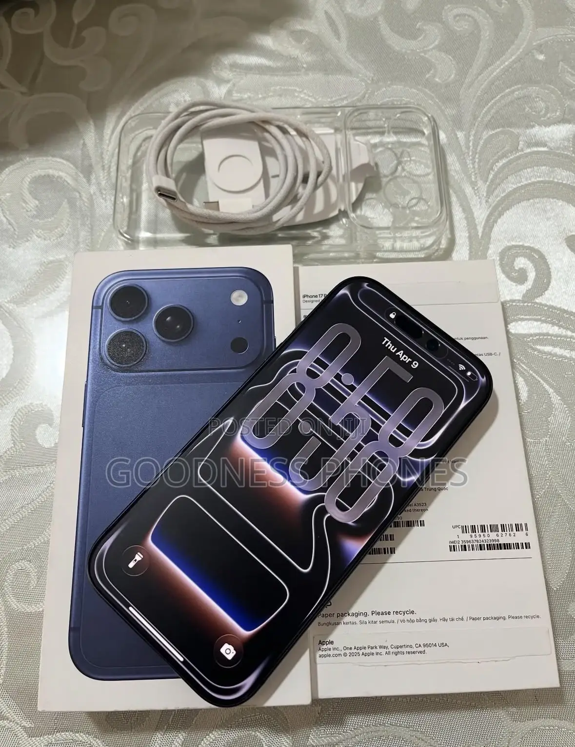 Apple iPhone 17 Pro Max 256 GB Blue