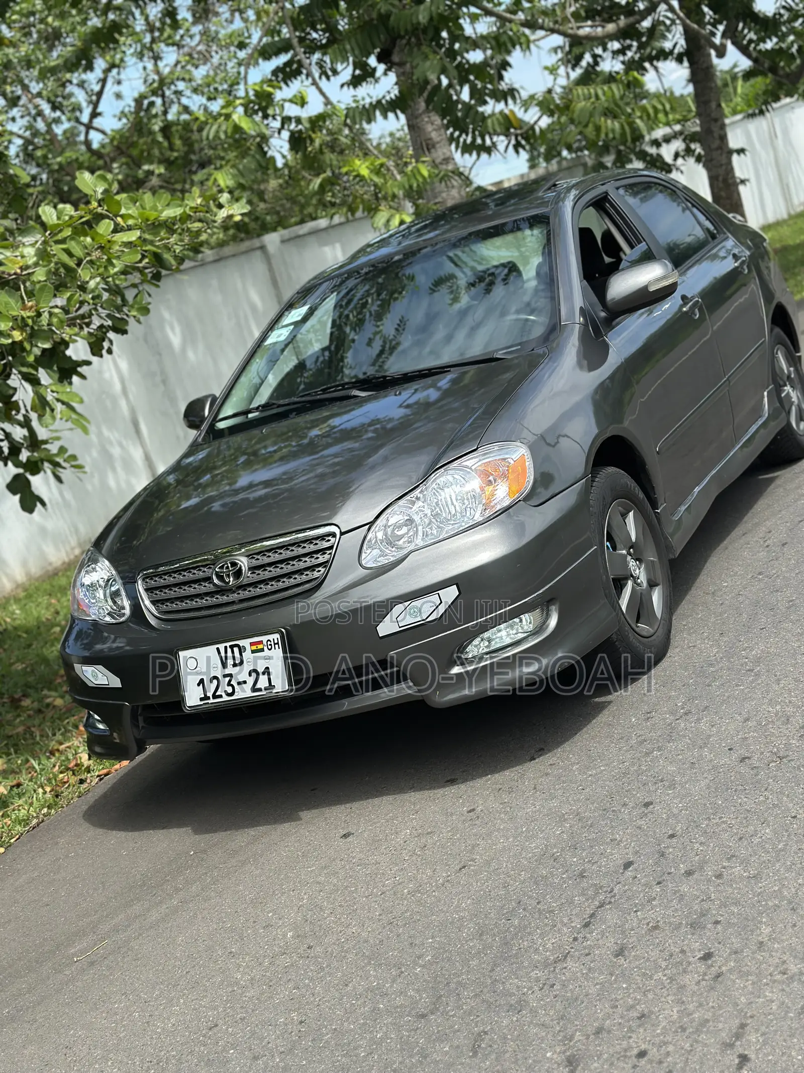 Toyota Corolla S 2007 Gray
