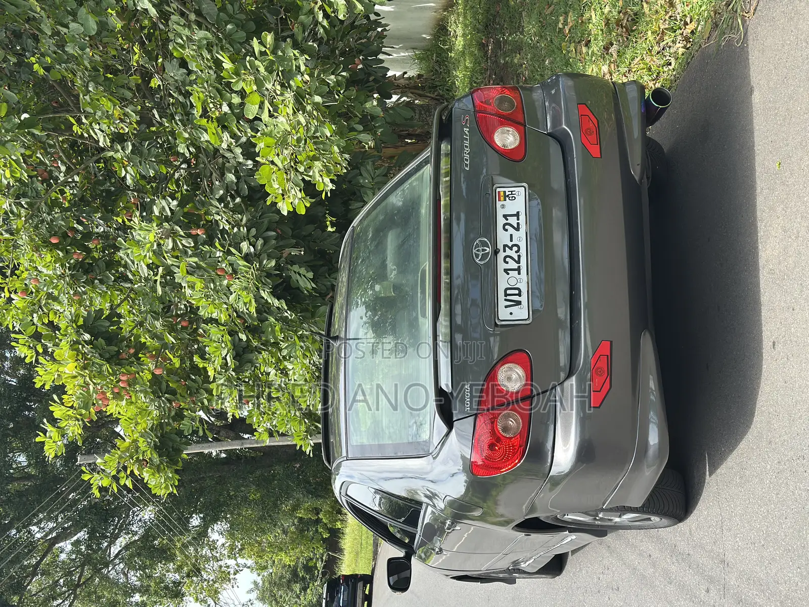 Toyota Corolla S 2007 Gray